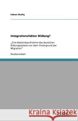 Integrationsfaktor Bildung? : 