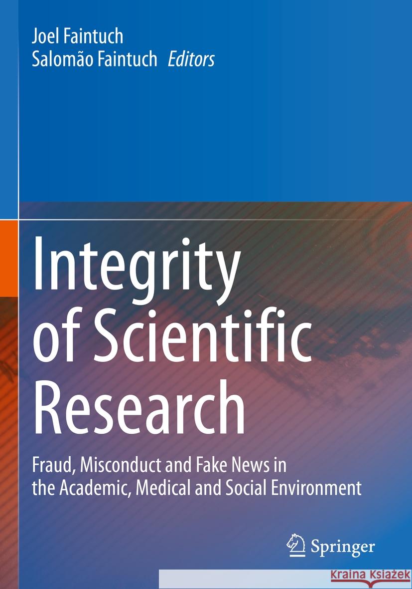 Integrity of Scientific Research  9783030996826 Springer International Publishing - książka