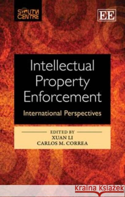 INTELLECTUAL PROPERTY ENFORCEMENT  9781848446526 EDWARD ELGAR PUBLISHING LTD - książka