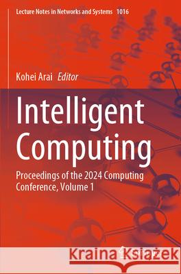 Intelligent Computing  9783031622830 Springer Nature Switzerland - książka