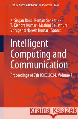 Intelligent Computing and Communication  9789819612635 Springer - książka