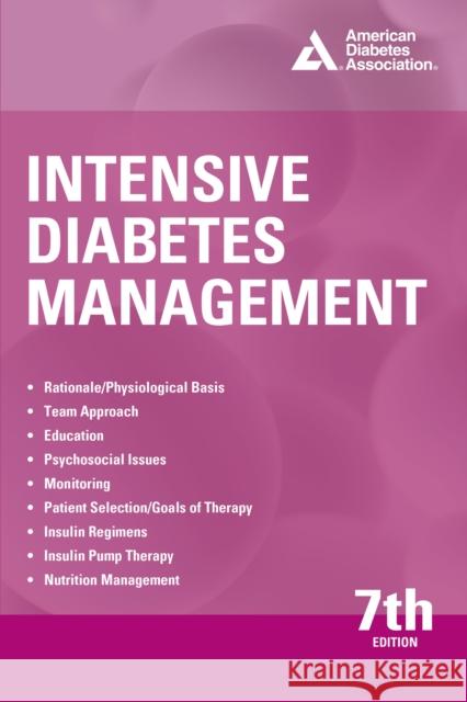 Intensive Diabetes Management, 7th Edition Devin Steenkamp 9781580407694 American Diabetes Association - książka