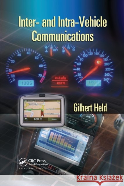 Inter- And Intra-Vehicle Communications Gilbert Held 9780367388317 Auerbach Publications - książka