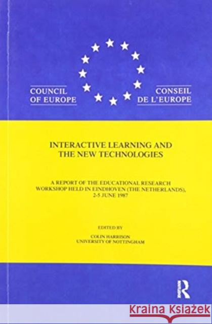 Interactive Learning & the New C. Harrison 9780367605292 Taylor & Francis - książka