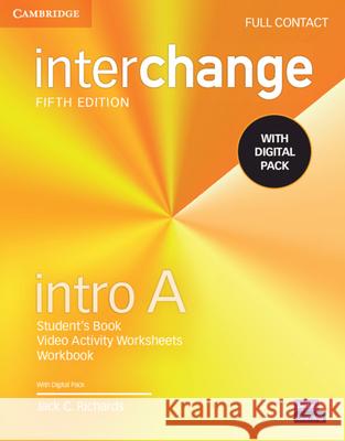 Interchange Intro a Full Contact with Digital Pack Jack C. Richards 9781009040594 Cambridge University Press - książka