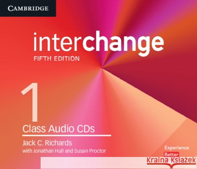 Interchange Level 1 Class Audio CDs Richards, Jack C. 9781316622261 Interchange - książka