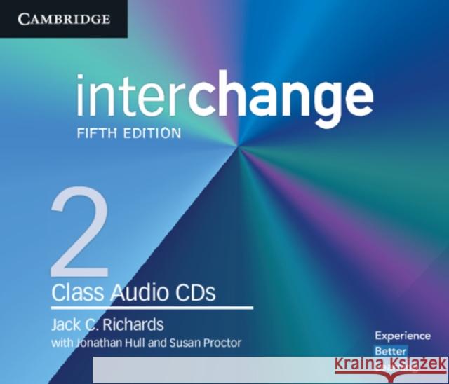 Interchange Level 2 Class Audio CDs Richards, Jack C. 9781316622285 Interchange - książka