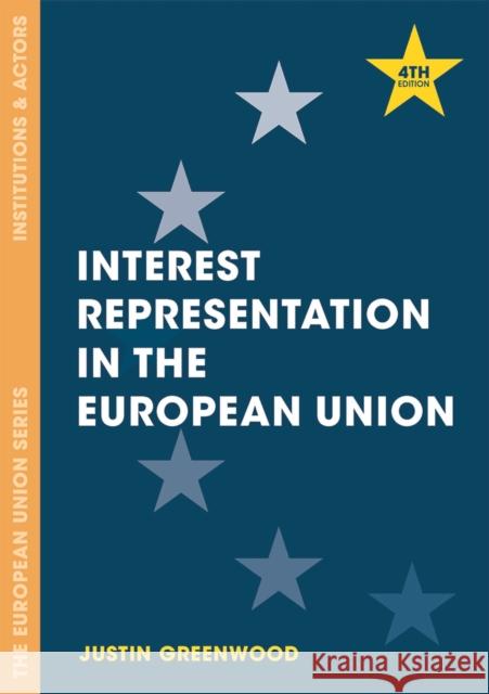Interest Representation in the European Union Justin Greenwood 9781137491312 Palgrave - książka