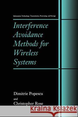 Interference Avoidance Methods for Wireless Systems Dimitrie Popescu Christopher Rose 9781475787467 Springer - książka