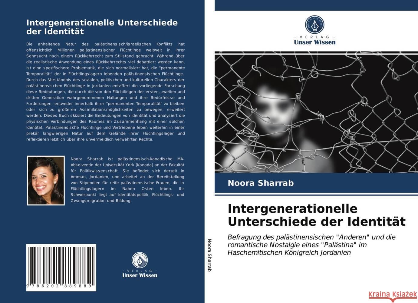 Intergenerationelle Unterschiede der Identität Sharrab, Noora 9786202889889 Verlag Unser Wissen - książka
