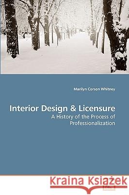 Interior Design Marilyn Corson Whitney 9783639223866 VDM Verlag - książka