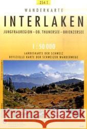 Interlaken: 2022  9783302302546 Swisstopo, Switzerland - książka