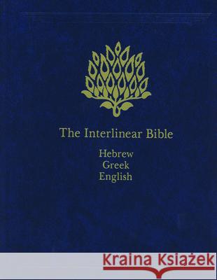 Interlinear Bible-PR-Hebrew/Greek/English Jay P. Green Jay P. Green 9781565639775 Hendrickson Publishers - książka