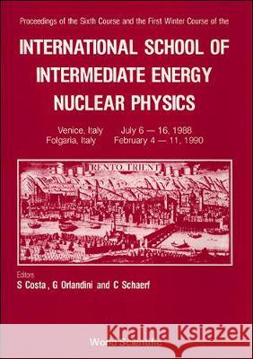 Intermediate Energy Nuclear Physics - 6th Summer Course & 1st Winter Course of the International School Schaerf, C. 9789810204075 World Scientific Publishing Co Pte Ltd - książka