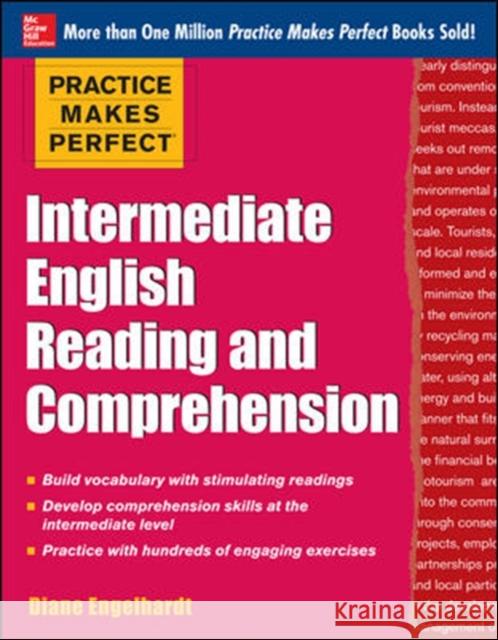 Intermediate English Reading and Comprehension Engelhardt, Diane 9780071798846  - książka