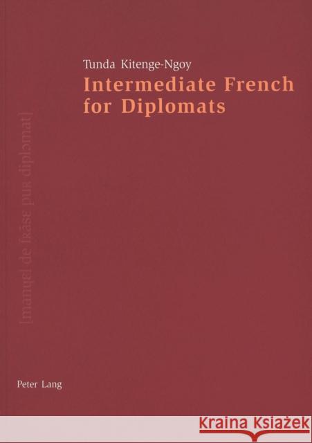 Intermediate French for Diplomats  9783906758930 SOS FREE STOCK - książka