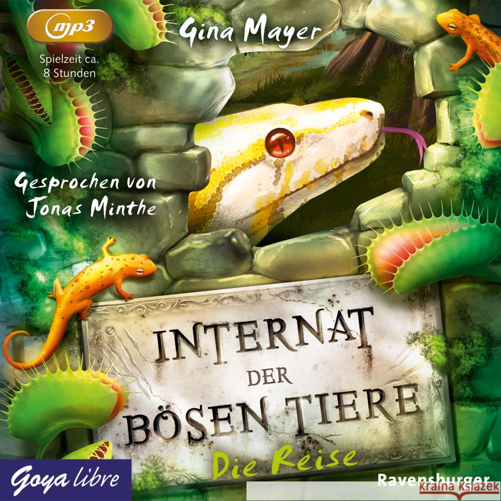 Internat der bösen Tiere, 1 Audio-CD, 1 MP3 Mayer, Gina 9783833743115 Jumbo Neue Medien - książka