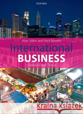 International Business Sitkin, Alan 9780199646968  - książka