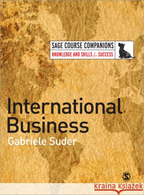 International Business Gabriele Suder 9781412931052  - książka