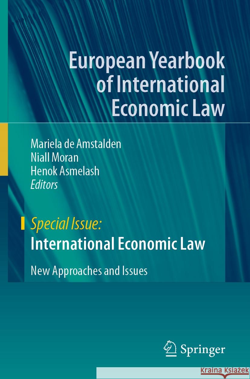 International Economic Law  9783031419980 Springer Nature Switzerland - książka