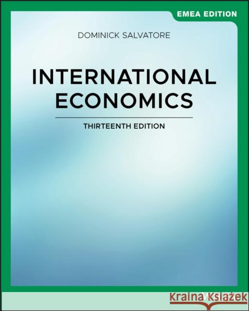 International Economics Dominick Salvatore 9781119667520  - książka