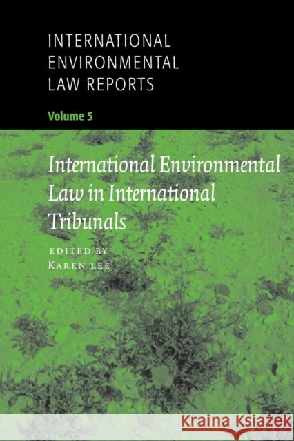 International Environmental Law Reports  9780521659659 Cambridge University Press - książka