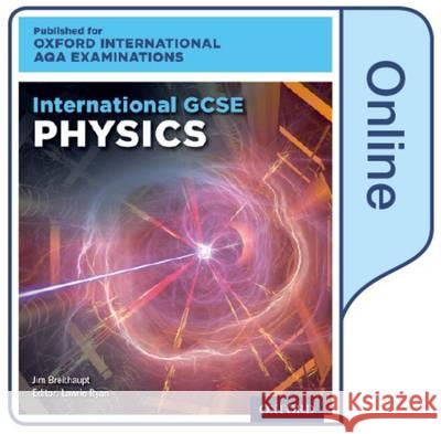 International GCSE Physics for Oxford International AQA Examinations    9780198411536 Oxford University Press - książka