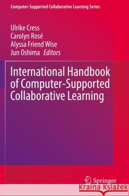 International Handbook of Computer-Supported Collaborative Learning  9783030652937 Springer International Publishing - książka