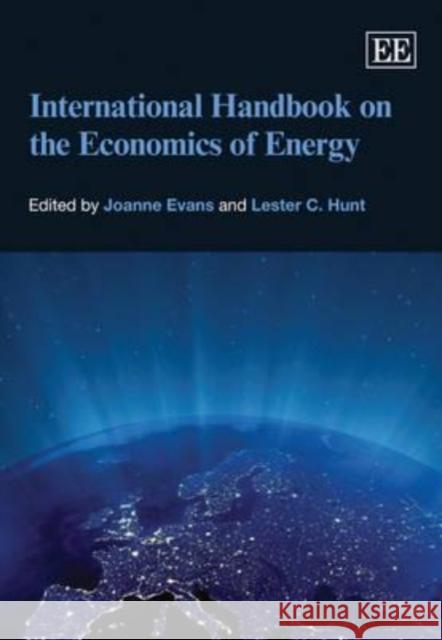 International Handbook on the Economics of Energy  9780857938251 Edward Elgar Publishing Ltd - książka