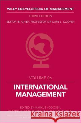 International Management Cary L. Cooper 9781119002352 John Wiley & Sons Inc - książka