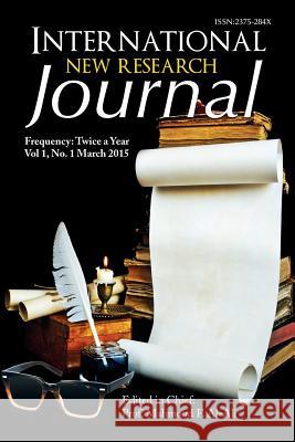 International New Research Journal Prof Mahmoud F. Al-Ali 9781503550414 Xlibris Corporation - książka