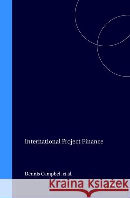 International Project Finance  9781571051394 BRILL - książka