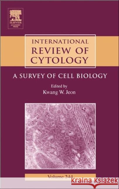 International Review of Cytology: A Survey of Cell Biology Volume 244 Jeon, Kwang W. 9780123646484 Academic Press - książka