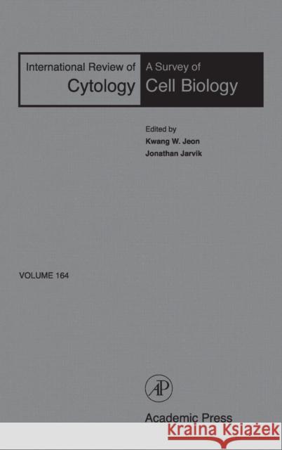 International Review of Cytology: Volume 164 Jeon, Kwang W. 9780123645685 Academic Press - książka