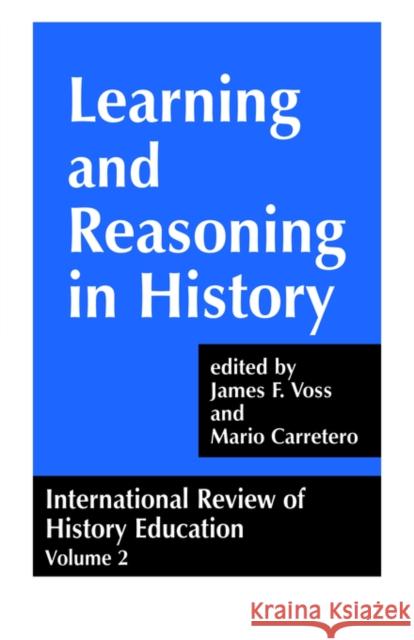 International Review of History Education: International Review of History Education, Volume 2 Carretero, Mario 9780713040401 Routledge - książka