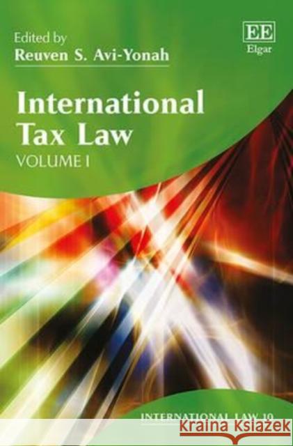 International Tax Law Reuven S. Avi-Yonah   9781781003657 Edward Elgar Publishing Ltd - książka