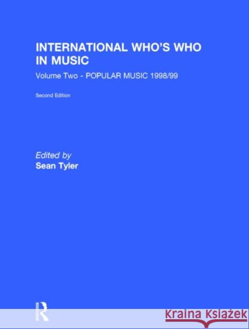 International Who's Who In Music  9780948875977 Europa Publications Ltd - książka