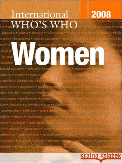 International Who's Who of Women 2008  9781857434293 Routledge - książka