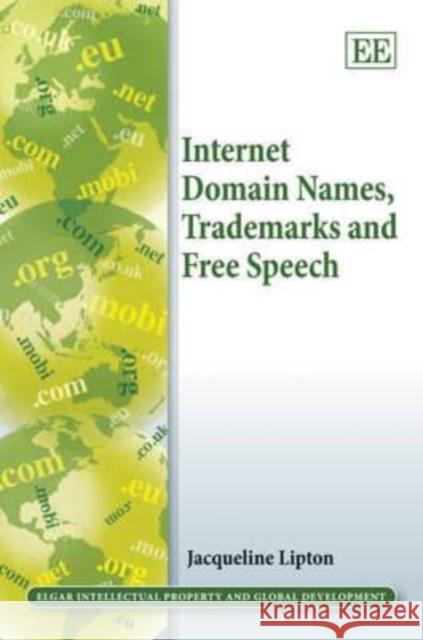 Internet Domain Names, Trademarks and Free Speech  9781848444140 Edward Elgar Publishing Ltd - książka