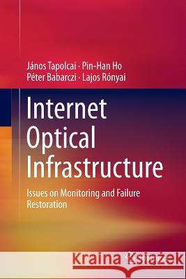 Internet Optical Infrastructure: Issues on Monitoring and Failure Restoration Tapolcai, János 9781493954636 Springer - książka