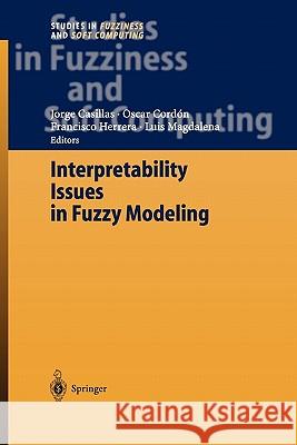 Interpretability Issues in Fuzzy Modeling Jorge Casillas O. Cordon Francisco Herrer 9783642057021 Not Avail - książka