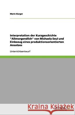 Interpretation der Kurzgeschichte 