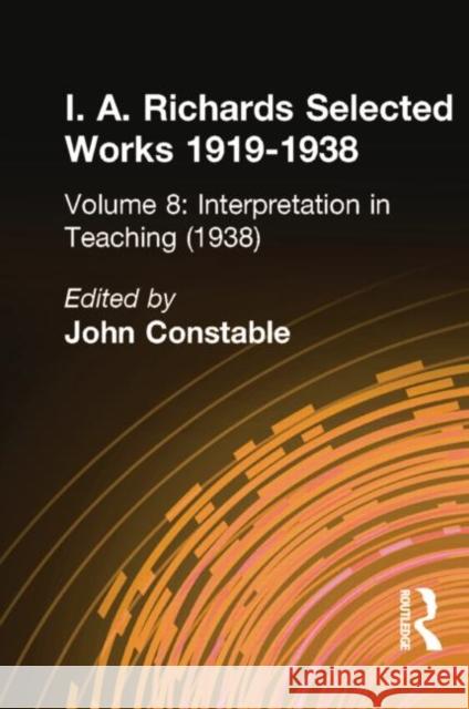 Interpretation in Teaching, Volume 8  9780415865500 Routledge - książka