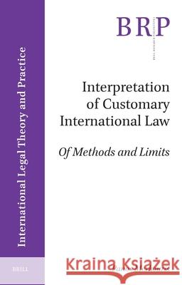 Interpretation of Customary International Law: Of Methods and Limits Panos Merkouris 9789004544154 Brill Nijhoff - książka