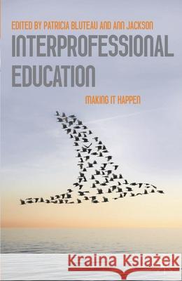 Interprofessional Education: Making It Happen Bluteau, Pat 9780230574472  - książka