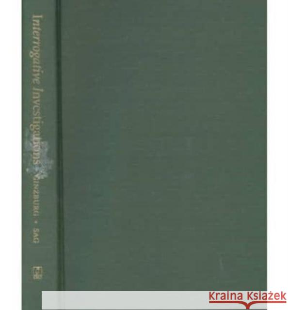 Interrogative Investigations: The Form, Meaning, and Use of English Interrogatives Volume 123 Ginzburg, Jonathan 9781575862774 Center for the Study of Language and Informat - książka