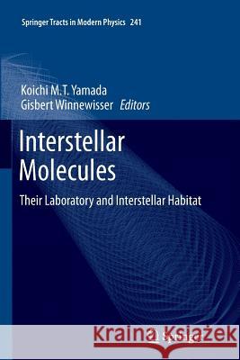 Interstellar Molecules: Their Laboratory and Interstellar Habitat Yamada, Koichi M. T. 9783642267703 Springer - książka