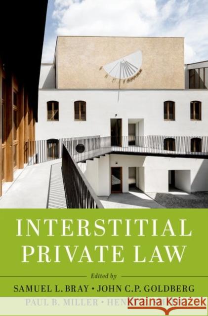 Interstitial Private Law Samuel L. Bray Professor Goldberg Paul B. Miller 9780197783627 Oxford University Press - książka