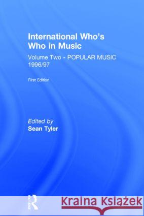 Intl Whos Who Popular Music E1  9780948875076 Europa Publications Ltd - książka