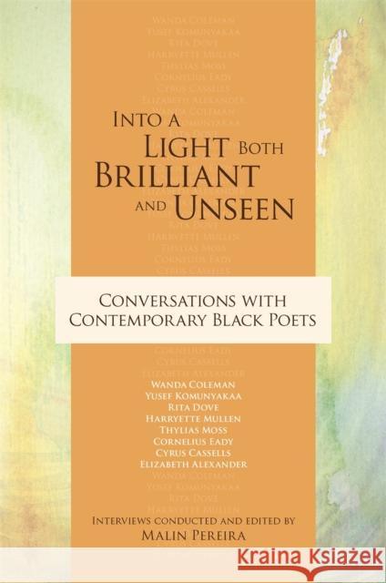 Into a Light Both Brilliant and Unseen Pereira, Malin 9780820337135 University of Georgia Press - książka